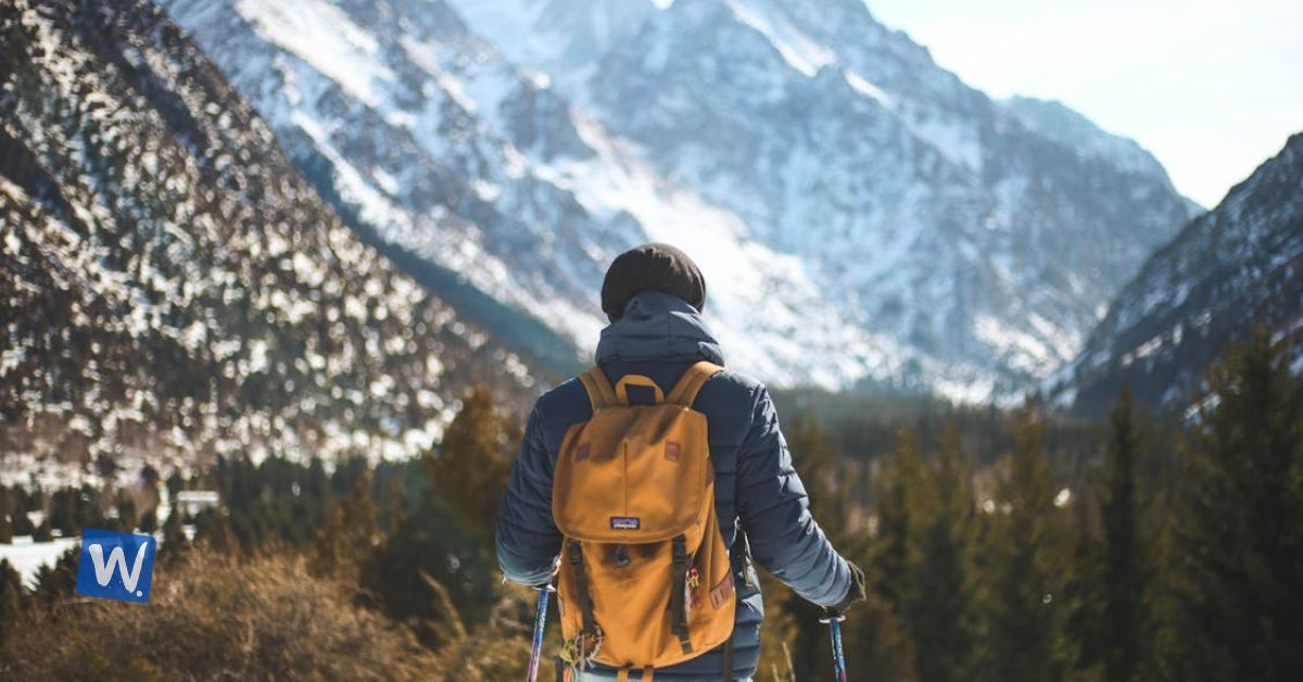 Hiker on a trail